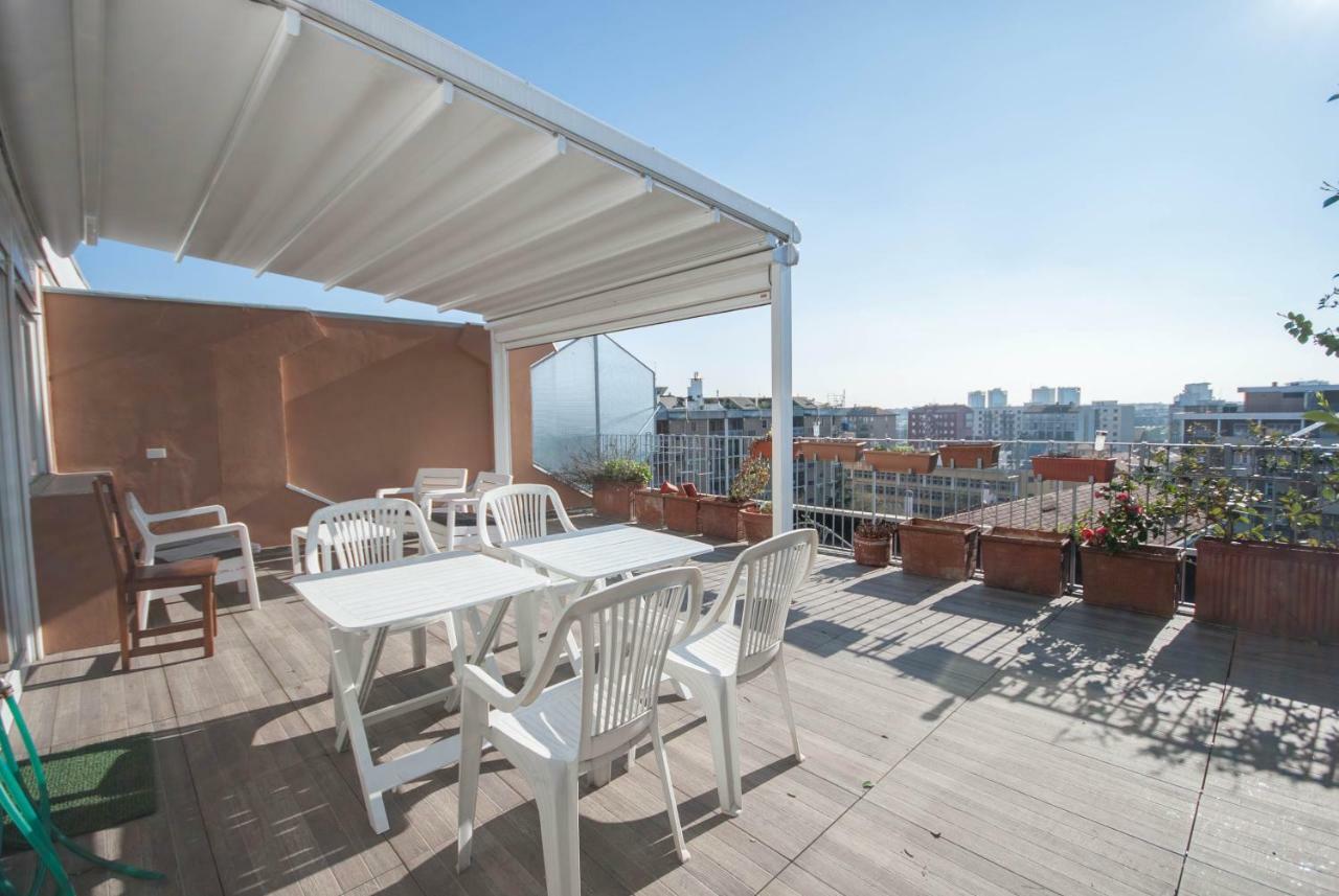 Exclusive Rooftop Apartment With Large Terrace In Solari/Tortona Milano Esterno foto